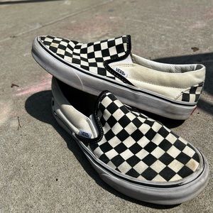 Checkered Vans
